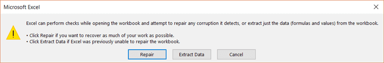 Якщо файл Excel не збережено, що робити?