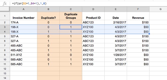 Як видалити дублікати в Google Sheets
