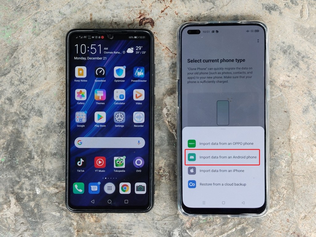 Як перенести дані з Андроїда на iPhone з комп'ютером і без