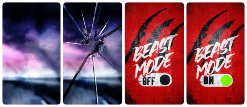 Подвійні шпалери на телефон на блокування та шпалери на головний екран