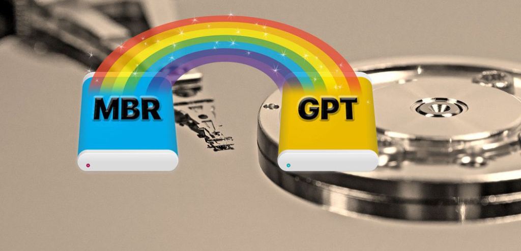 Що вибрати при установці Windows 10 - GPT або MBR