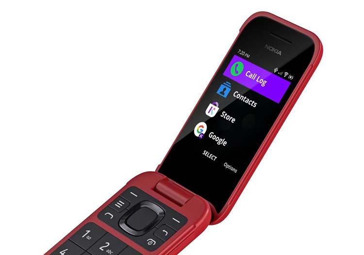 Представлений телефон-розкладачка Nokia 2780 Flip із двома екранами