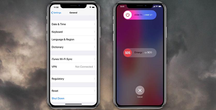 Як перезавантажити або вимкнути iPhone 11, X та Xs. Усі способи
