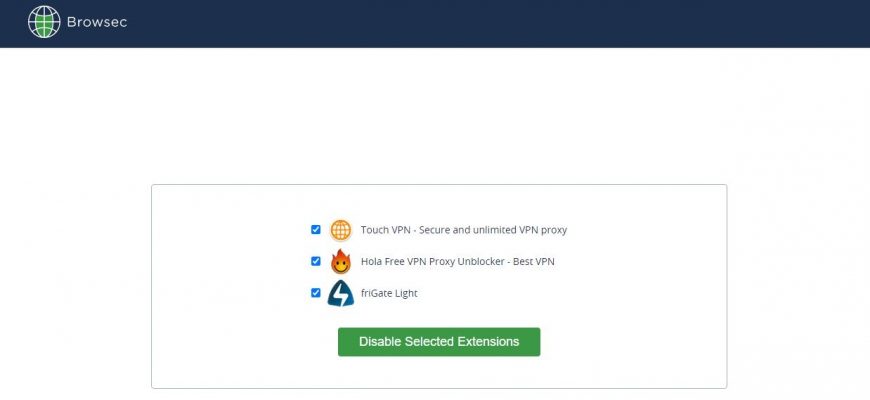 Найкращі безкоштовні VPN для браузера Google Chrome
