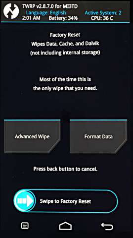 Як скинути Андроїд-смартфон до заводських налаштувань
