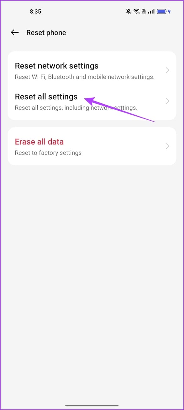Як виправити телефон Android, який дзвонить, але немає дзвінка10
