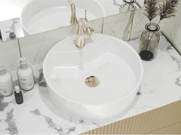 Умивальники накладні