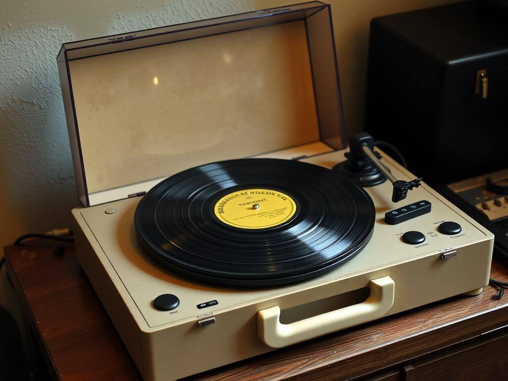 vinyl player vinyl playerphoto