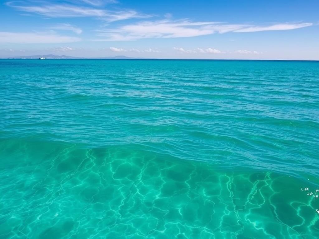 Цвет спокойного моря: от лазури до изумруда