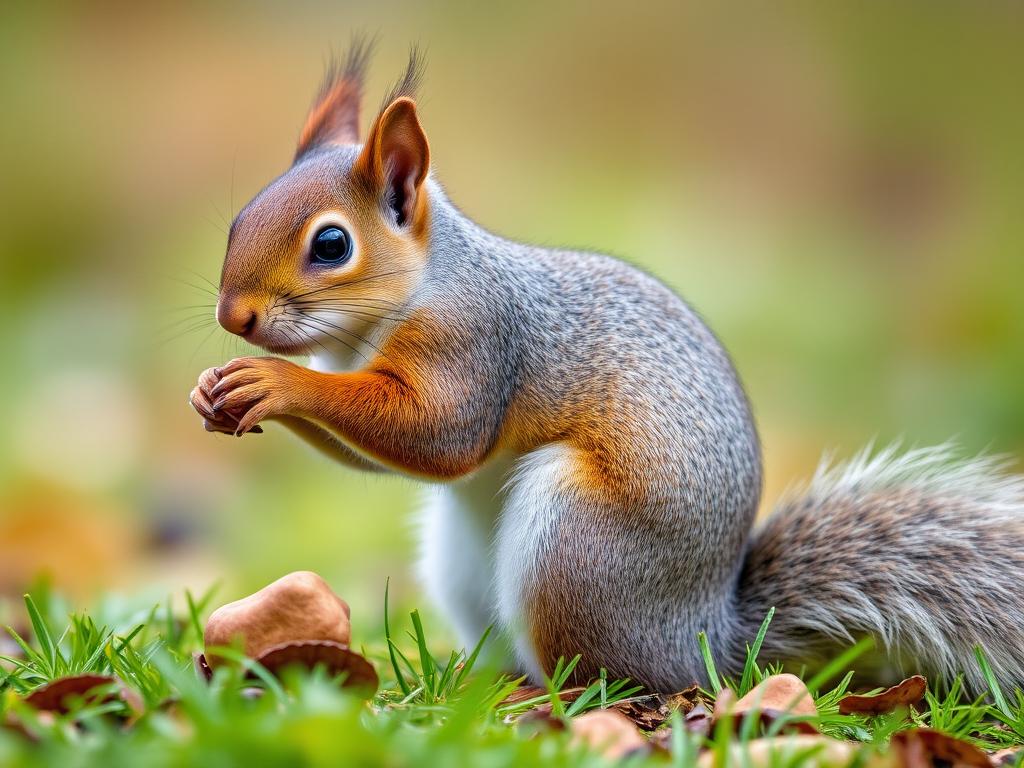 Интересные факты о белках: удивительный мир пушистых искателей орехов
