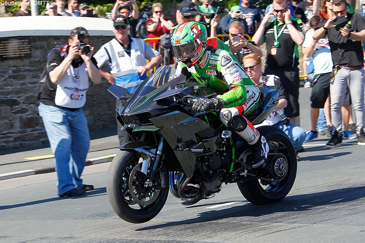 Kawasaki h2r рекорд