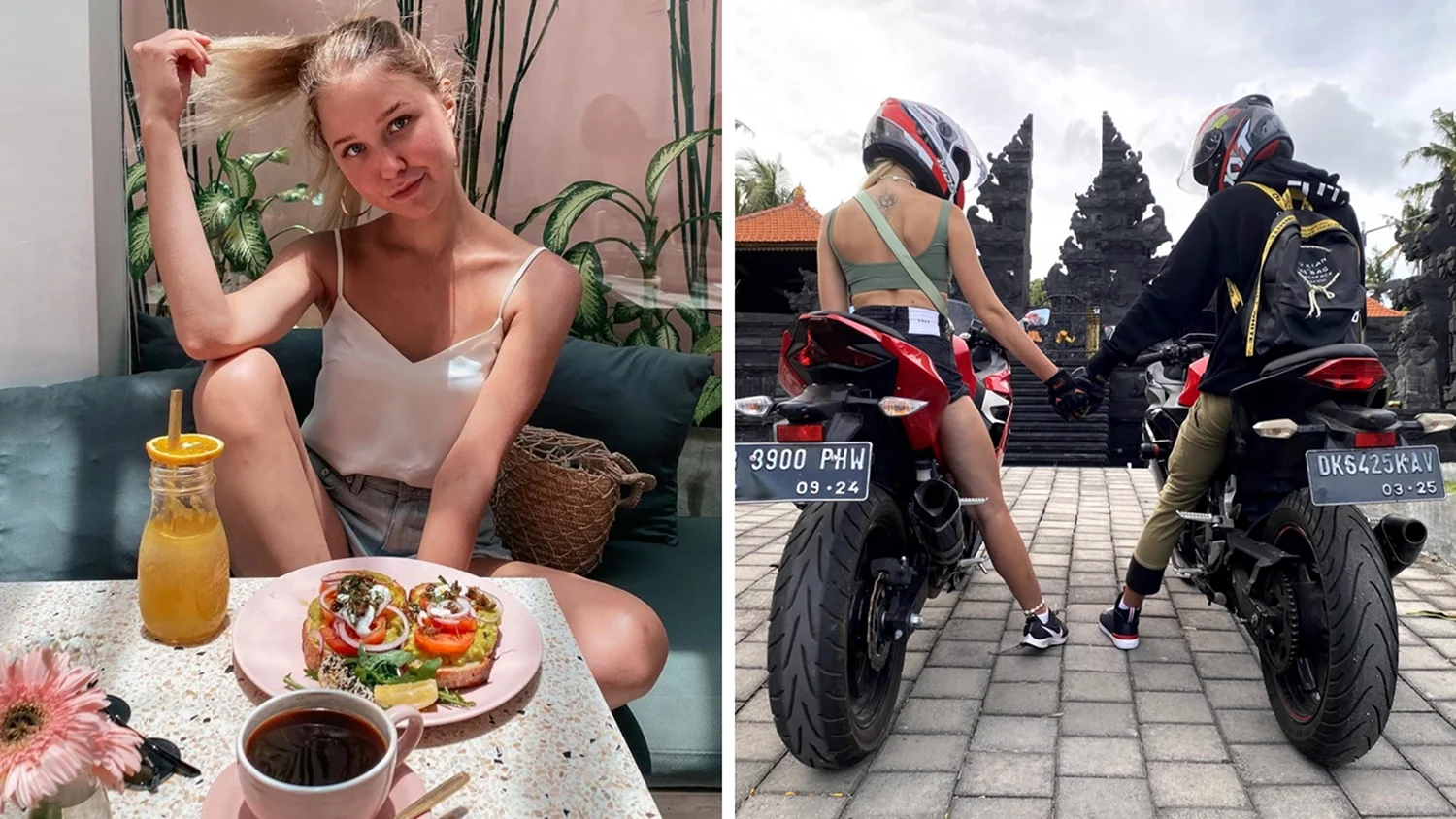 Настя Тропицель на Бали