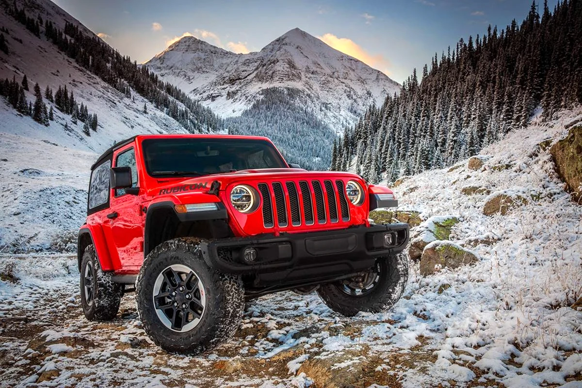 Rubicon красный снег