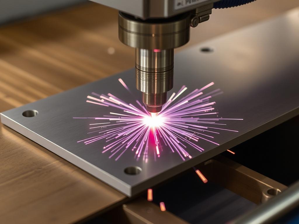 Laser cutting of metal Лазерная резка металла