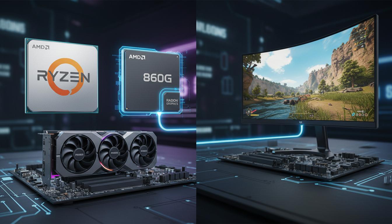 Перехід на AM5: Ryzen 5 7600 проти Ryzen 5 8600G. . Інтегрована графіка: коли дискретна карта не потрібна Перехід на AM5: Ryzen 5 7600 проти Ryzen 5 8600G. . Інтегрована графіка: коли дискретна карта не потрібна