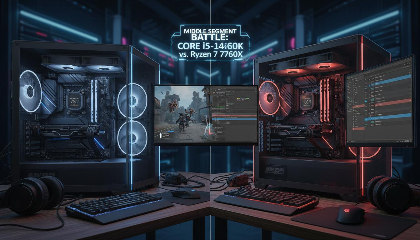 Битва середнього сегмента: Core i5-14600K проти Ryzen 7 7700X. . Особистий досвід і дрібні спостереження Битва середнього сегмента: Core i5-14600K проти Ryzen 7 7700X. . Особистий досвід і дрібні спостереження