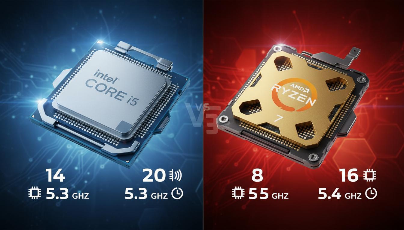 Битва середнього сегмента: Core i5-14600K проти Ryzen 7 7700X. . Порівняльна таблиця Битва середнього сегмента: Core i5-14600K проти Ryzen 7 7700X. . Порівняльна таблиця