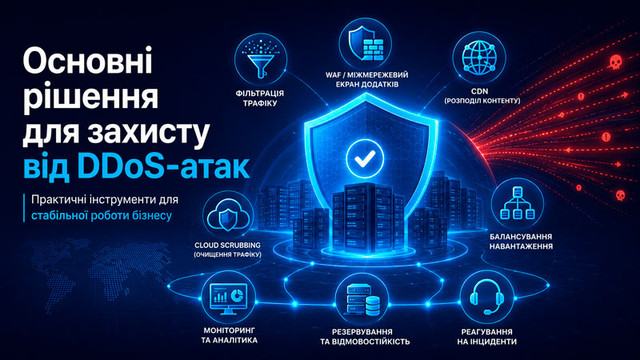 Захист від DDoS-атак для бізнесу: основні ризики та рішення