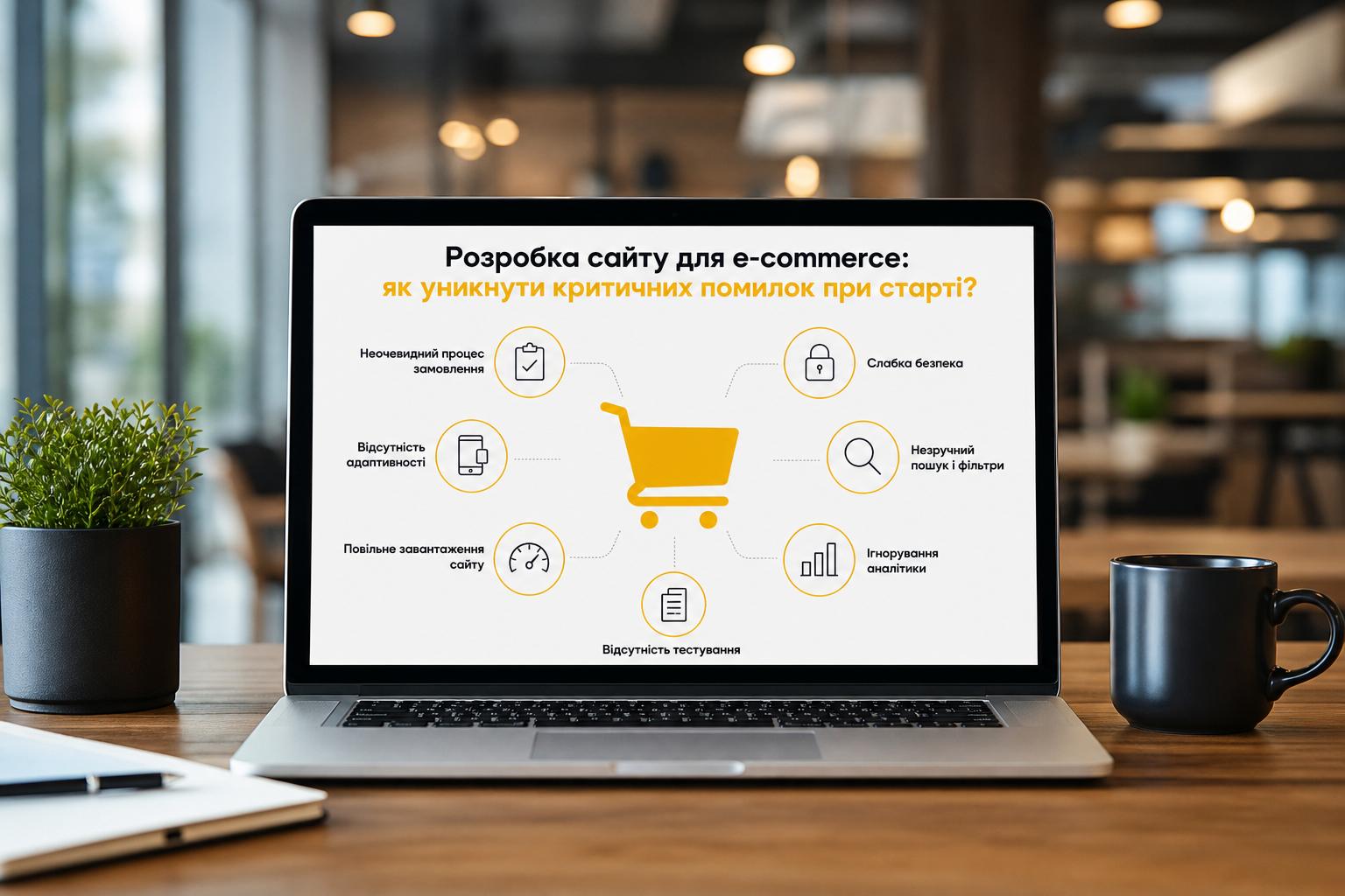 Розробка сайту для e-commerce: як уникнути критичних помилок при старті? Розробка сайту для e-commerce: як уникнути критичних помилок при старті?photo