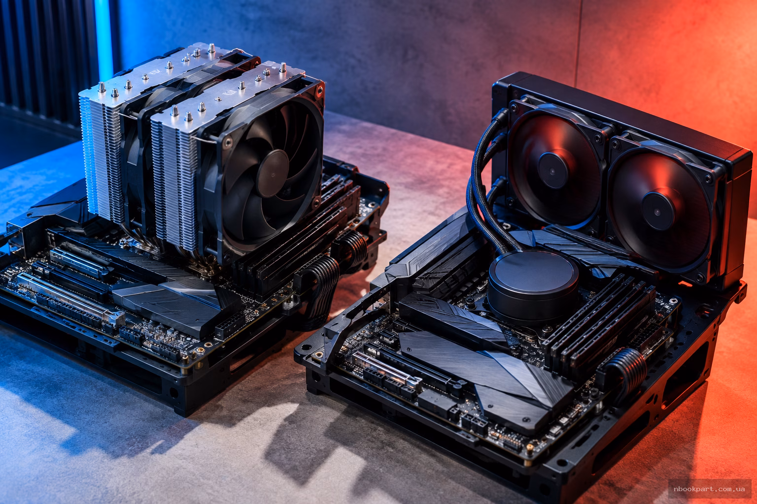 Охолодження систем із Ryzen 7 7800X3D і Ryzen 9 7950X3D