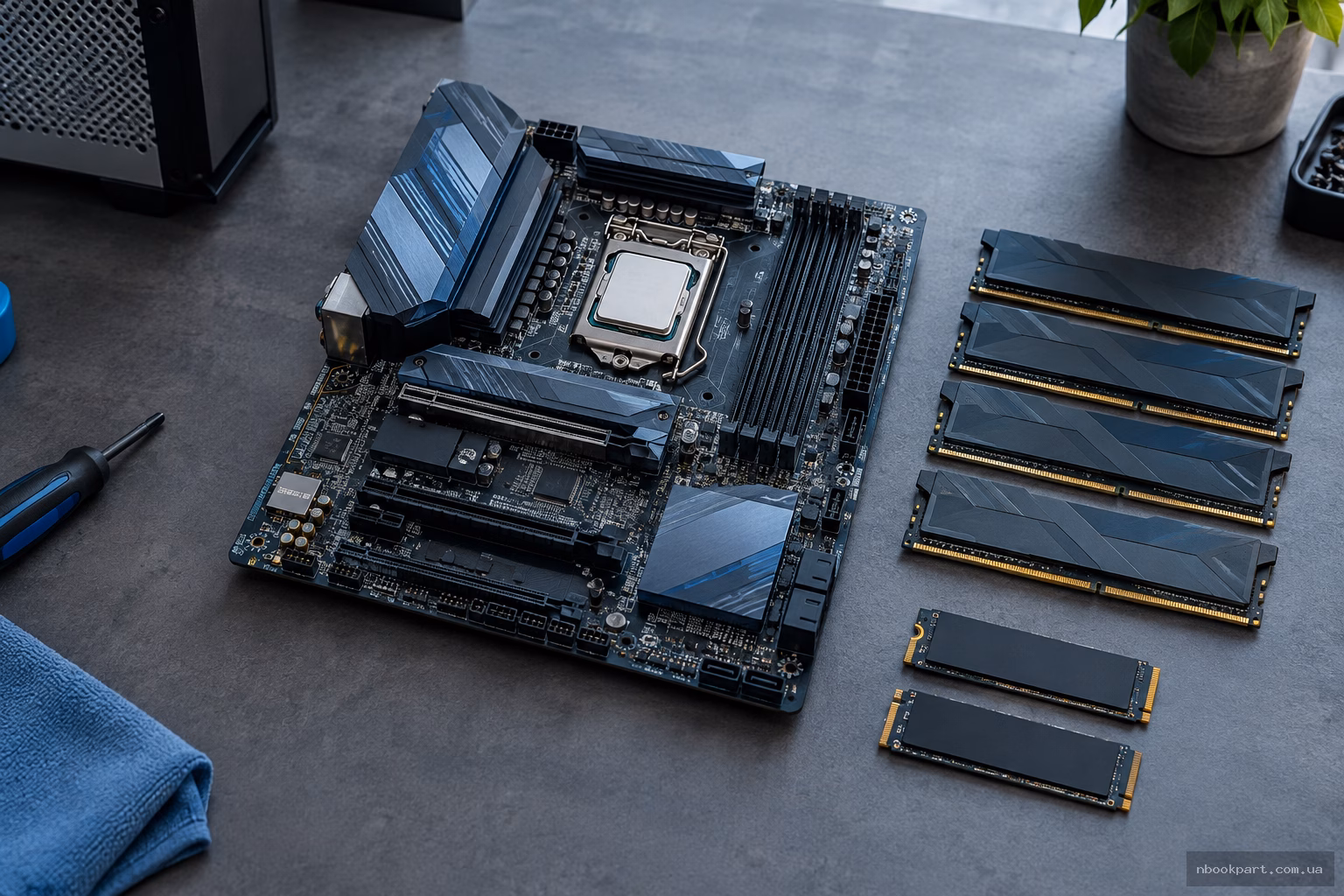 Пам’ять і накопичувачі для платформи LGA1700