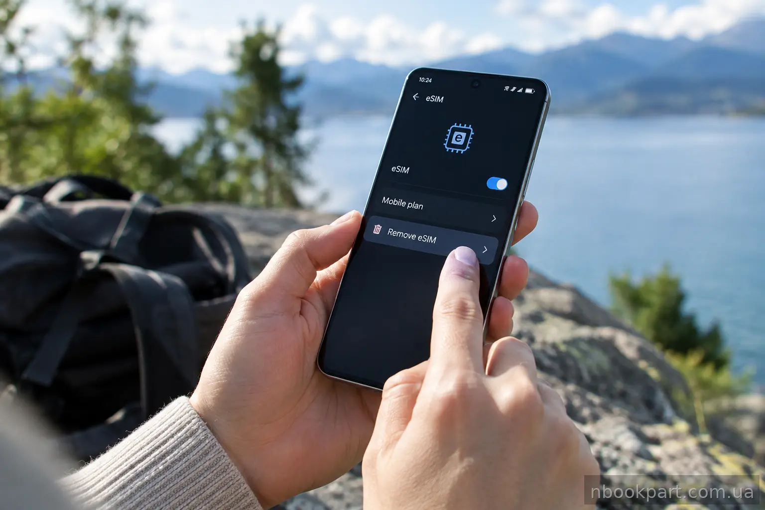 Як видалити eSIM з телефону